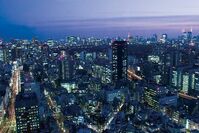 Skyline, Tokio, Nacht, japan rundreise 16 tage