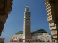 Casablanca, Moschee, Rundreise Marokko