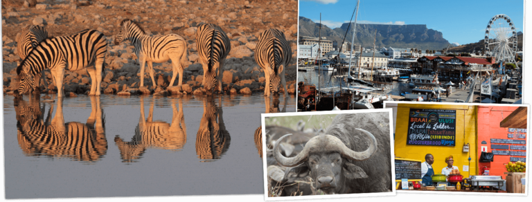 Übersicht Djoser Südafrika, Lesotho & Eswatini (Swasiland) Reisen