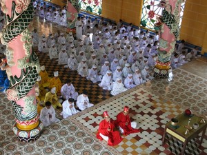 Tay Ninh: Cao Dai-Tempel