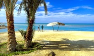 Strand, El Quseir, Ägypten