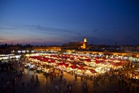 Marokko Marrakesch Djemma el fna