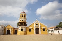 Kirche Isglesia Santa Bárbara, Mompox, Kolumbien