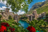 Balkan Herzegowina Mostar Stari Most Brücke