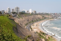 Der Strand von Lima.