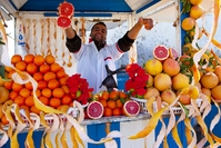 Marokko Obstverkäufer
