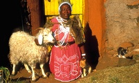 Dorfleben in Lesotho