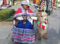 Traditioneller Markt in Peru