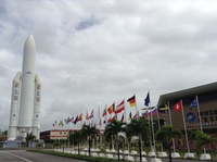Rakete, Raumfahrtzentrum, französisch guayana urlaub