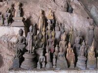 Figuren, Buddha, Laos Reisen
