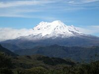 Ecuador, Vulkan Tungurahua, Baños