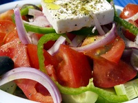 Griechenland griechische Küche Salat