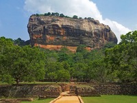 Löwenfels, Sri Lanka, Sigiriya, Gipfel, Rundreise