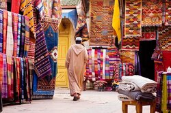 Teppich, Marrakesch, Marokko