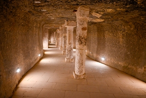 Das Innere der Djoser Pyramide