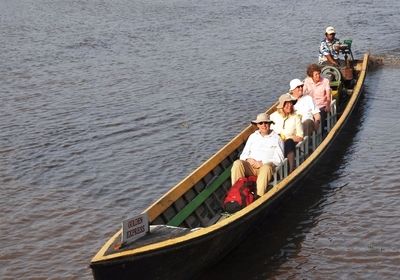 Myanmar Inle-See Langboot
