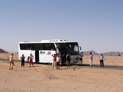 Jordanien Djoser Bus 