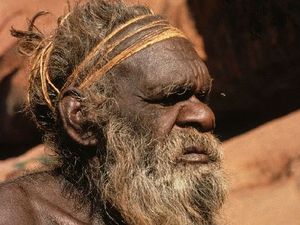 Aborigine im Norden Australiens