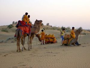 Kamelsafari bei Jaisalmer