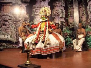 Kathakali-Tanz in Cochin