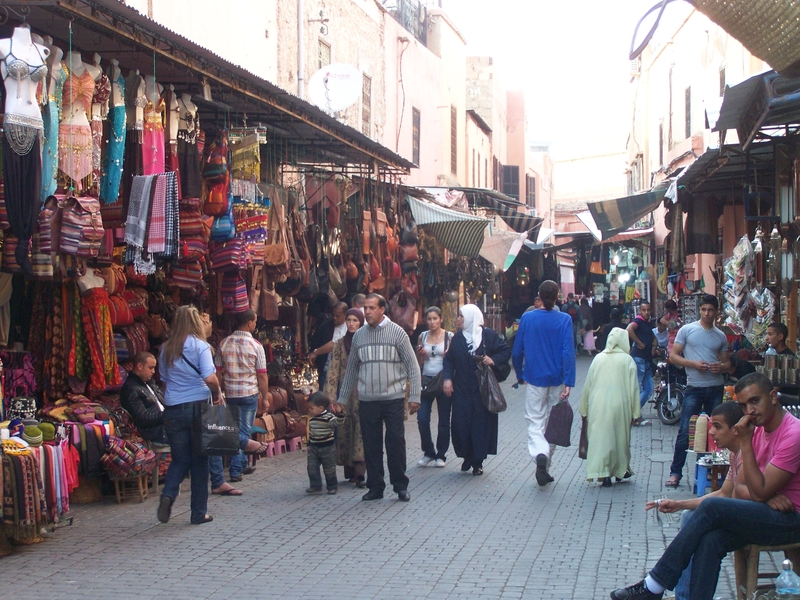 In der Medina von Marrakesch