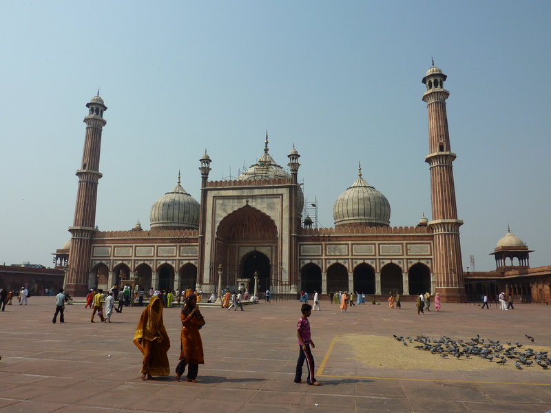 Moschee Jamai Masjid in Delhi
