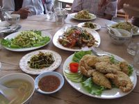 Myanmar Inle See Mittagessen