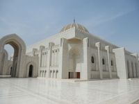 Sultan Qaboos Moschee Maskat