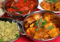 Indische Küche Curry Reis