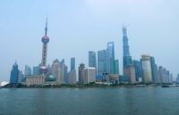 Shanghai Skyline, Bund, China