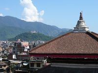 Aussicht Durbar Square, Kathmandu, Nepal