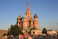 Russland Moskau Basilius Kathedrale