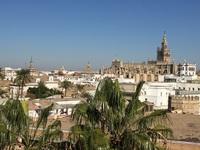 Spanien Andalusien Sevilla Viertel Santa Cruz