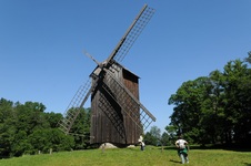 Baltikum Estland Saaremaa Windmühle
