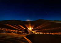 Marokko Zelte in der Wüste