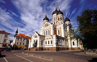 Baltikum Estland Tallinn Alexander Nevski Kathedrale