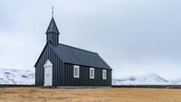 Island, Kirche, Rundreise, Natur