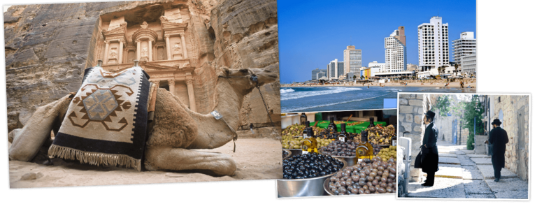 Übersicht Djoser Israel & Jordanien Reisen