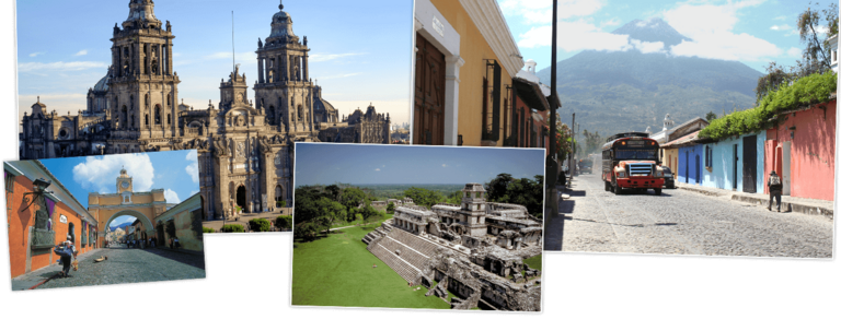 Übersicht Djoser Mexiko, Guatemala mit Honduras Reisen