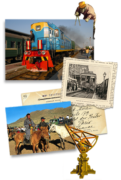 Verschiedene Eindrücke einer Transsibirische Eisenbahn Rundreise mit Djoser