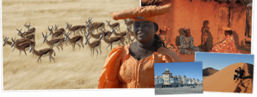 Verschiedene Eindrücke einer Namibia Rundreise mit Djoser