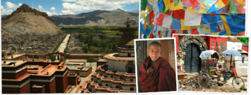 Verschiedene Eindrücke einer Tibet Rundreise mit Djoser