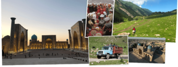 Verschiedene Eindrücke einer Kasachstan Rundreise mit Djoser
