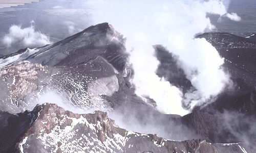 Vulkankrater bei Rotorua