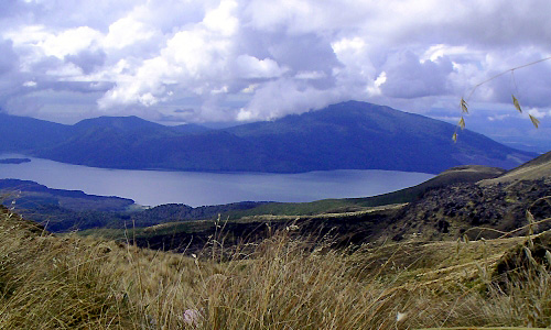 Landschaft im Tongariro Nationalpark