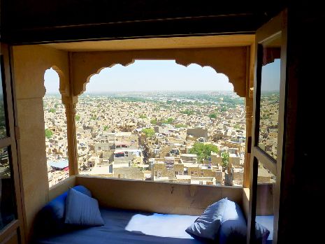 Jaisalmer: Blick auf die Stadt
