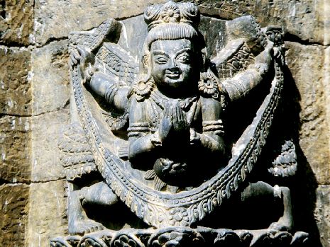 Garuda-Relief in Pashupathinath