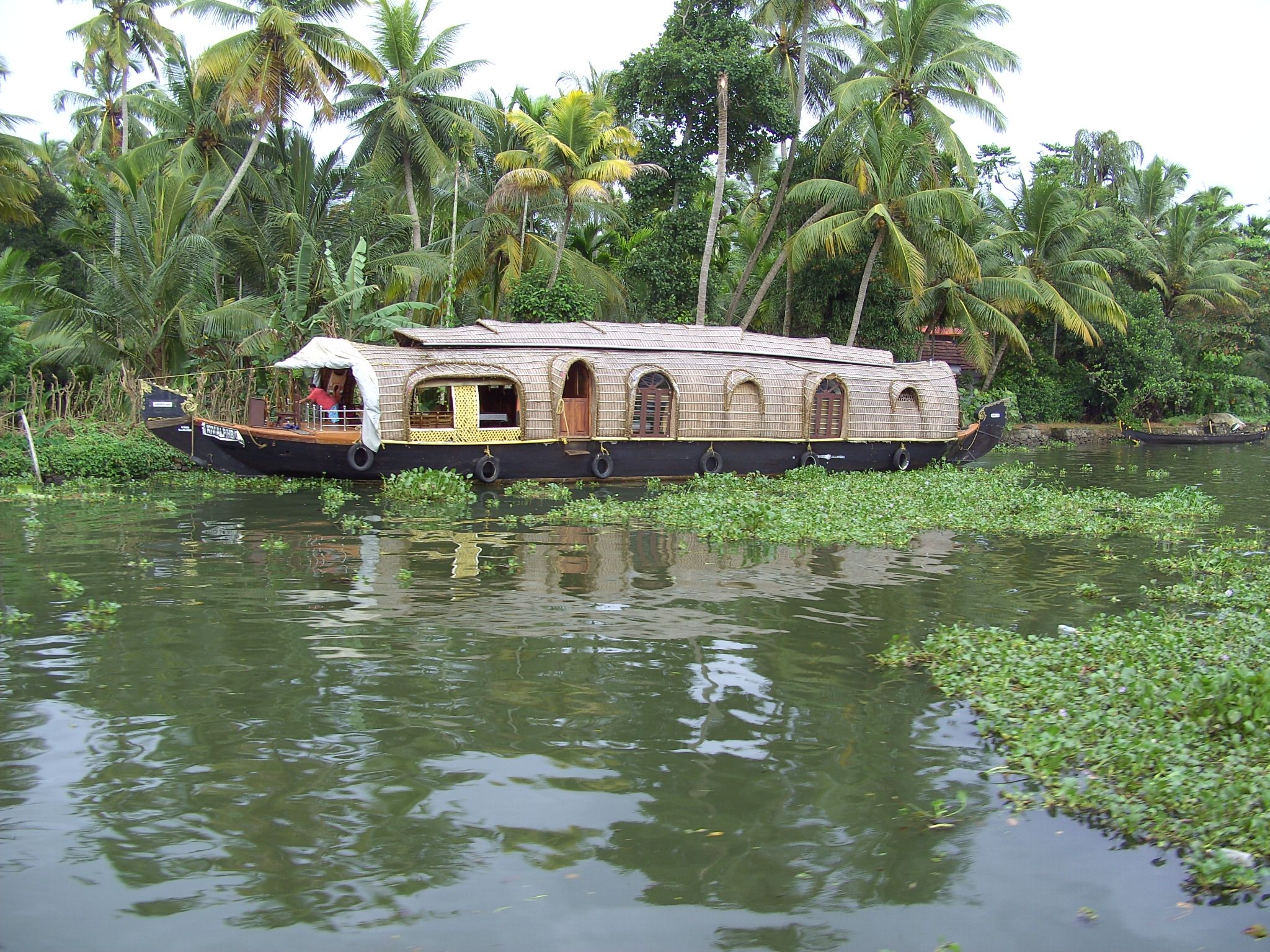 Indien Alleppey Kerala Backwaters Hausboot