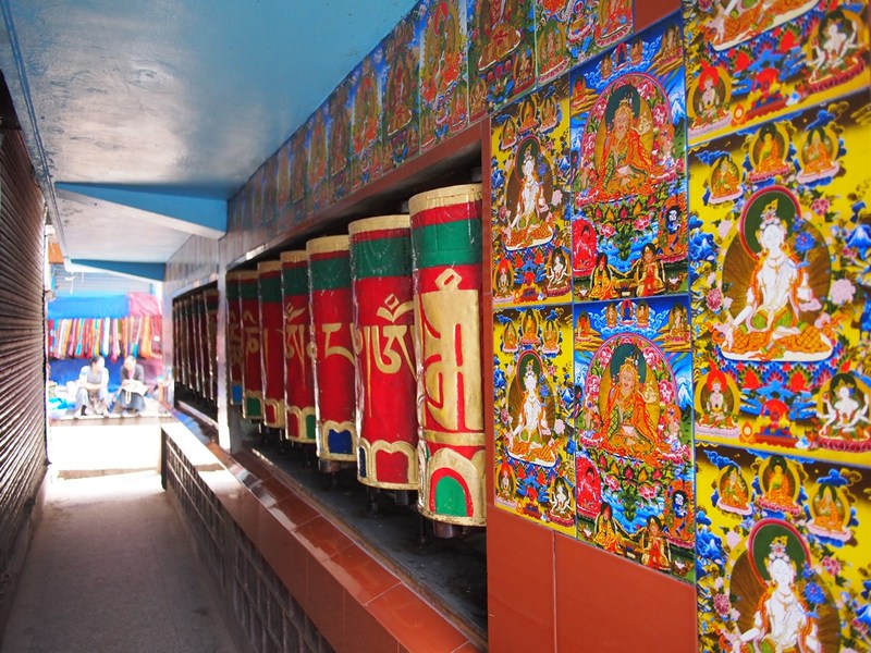 Dharamsala Gebetsmühlen