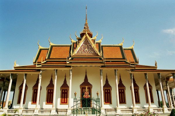 Kambodscha Königspalast Phnom Penh